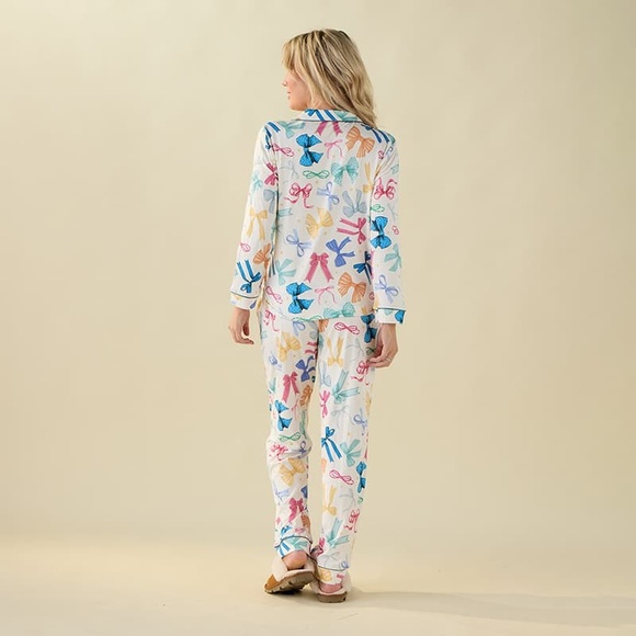Color Bows Pajama Set - Picture 2 of 9